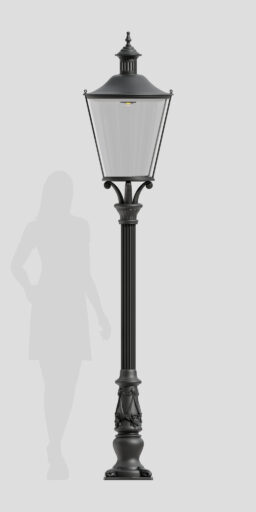 Большой садовый фонарь B7