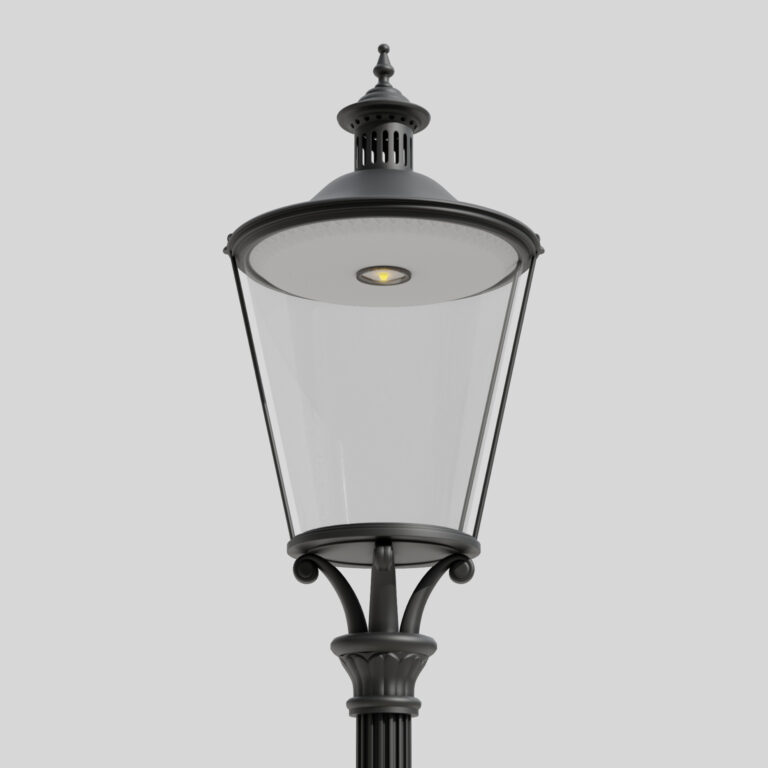 Садовый фонарь B7/P, с классическим светильником Libra