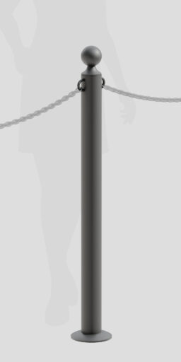 Ограждение S4 (столб), часть системы ограждений