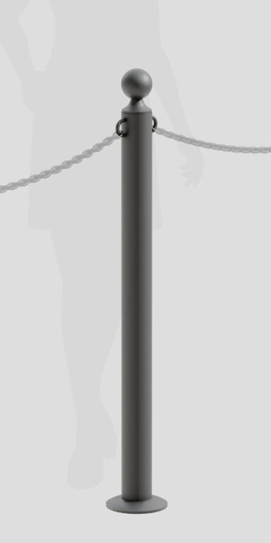 Ограждение S4 (столб), часть системы ограждений