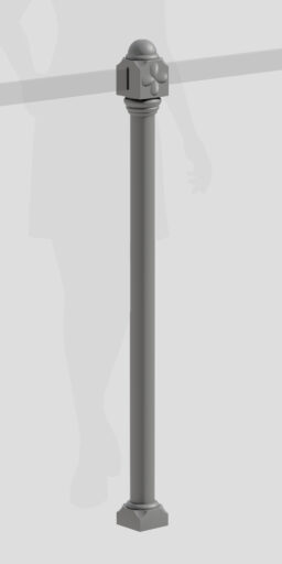 Забор S3, часть системы ограждения