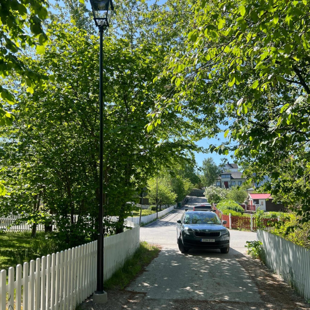 Светильник 02 Luna A, столб Эхо, Стокгольм, Швеция