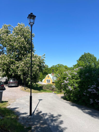 Светильник Classic 02 Luna A, колонна Echo фото сделано в Стокгольме, Швеция