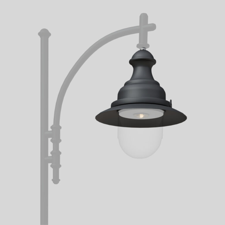 Светильник 04 Aries A, хорошо подходит для уличных фонарных столбов